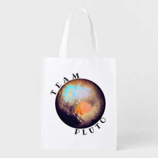 Team Pluto Reusable Grocery Bag