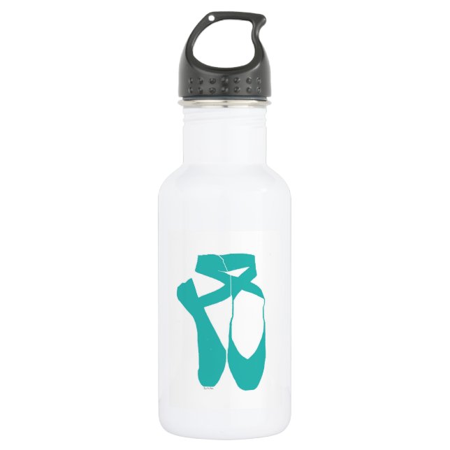 Team Pointe Ballet Aqua 532 Ml Water Bottle (Front)