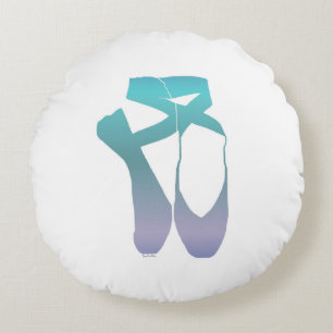 Team Pointe Ballet Ocean Round Cushion