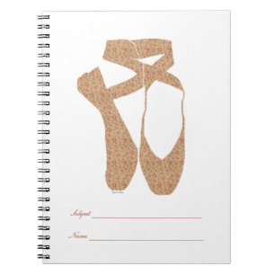 Team Pointe Ballet Prairie Spiral Notebook