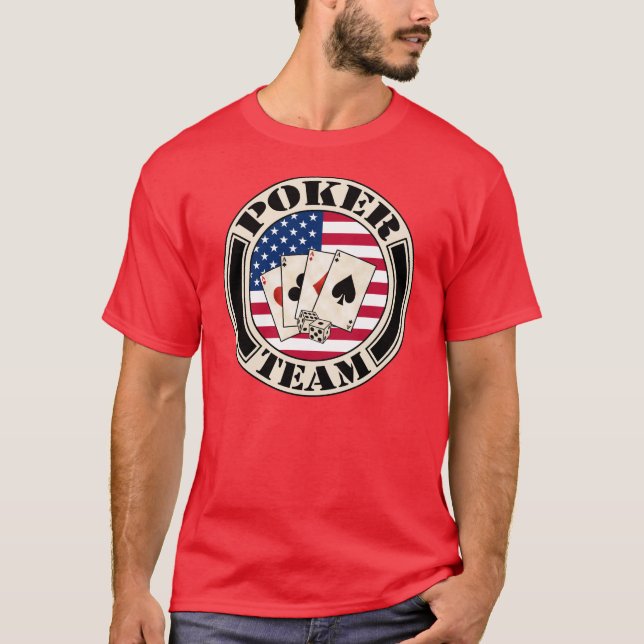 TEAM poker T-Shirt (Front)