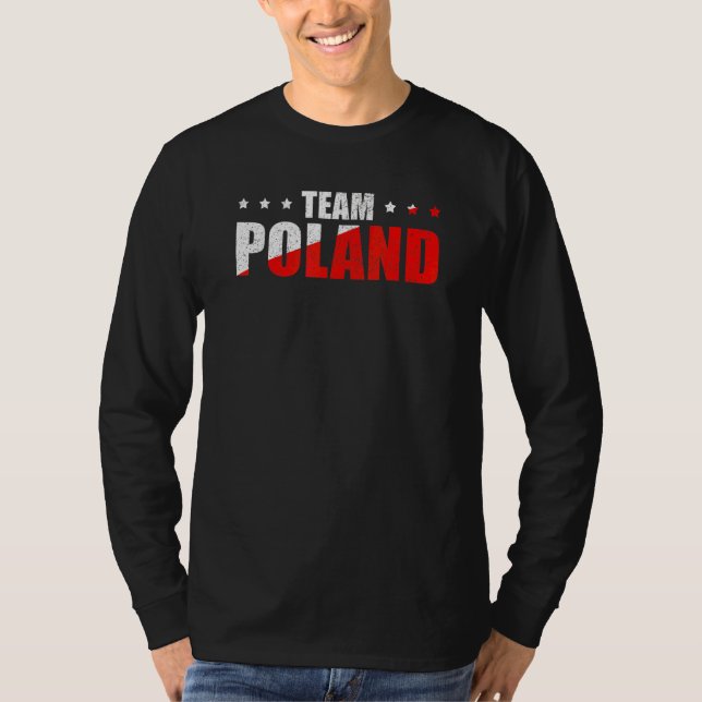Team Poland Country Support 1 T-Shirt (Front)
