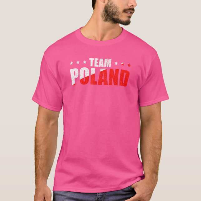 Team Poland Country Support 1 T-Shirt (Front)