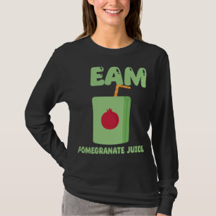 Team Pomegranate Juice Design Tropical Food T-Shirt