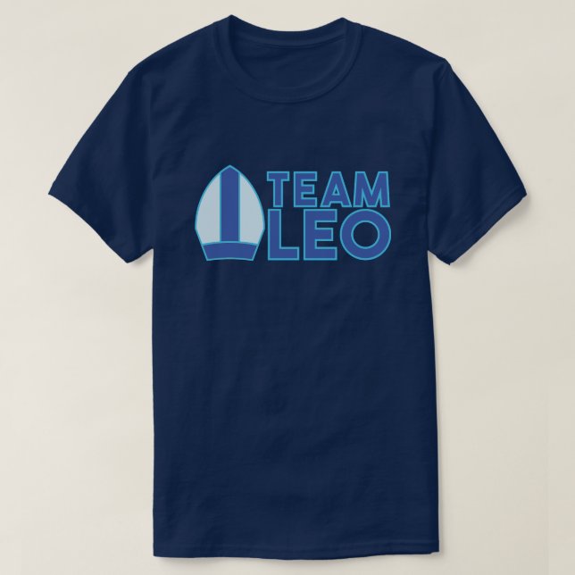 TEAM POPE LEO T-Shirt (Design Front)