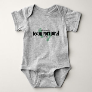 Team Portland baby body suit Bodysuit