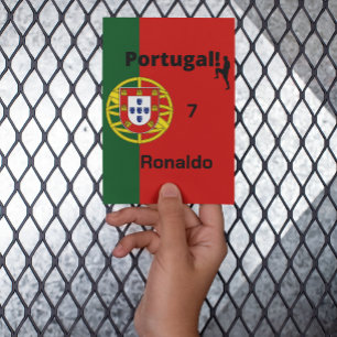 Team Portugal Flag Edition, custom Postcard