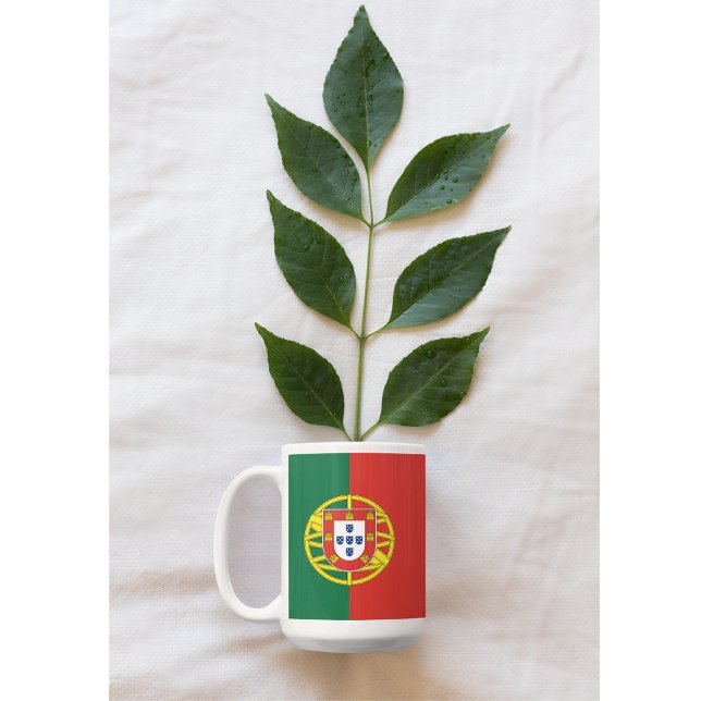 Team Portugal Flag Edition, custom Two-Tone Coffee Mug (Creator Uploaded)