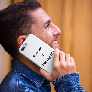 Team Portugal Soccer, your name and number Case-Mate iPhone Case
