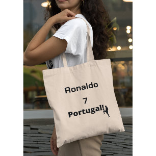  Team Portugal Soccer, your name and number Tote Bag