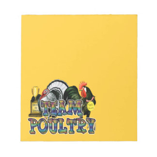 Team Poultry Notepad