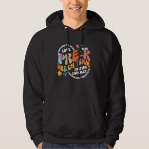 Team Pre-K Dream Back To School Teacher Care Love  Hoodie