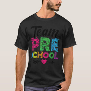 Team Pre School Teacher Students Back To School Ap T-Shirt