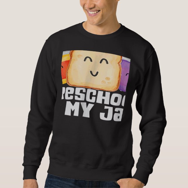 Team Preschool Is My Jam Rainbow Pre K Teacher Stu Sweatshirt (Front)