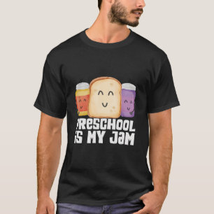 Team Preschool Is My Jam Rainbow Pre-K Teacher Stu T-Shirt