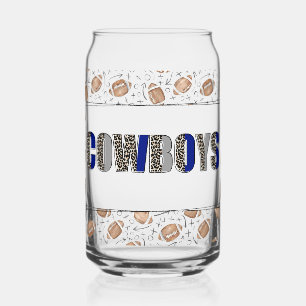 Team Pride Can Glass