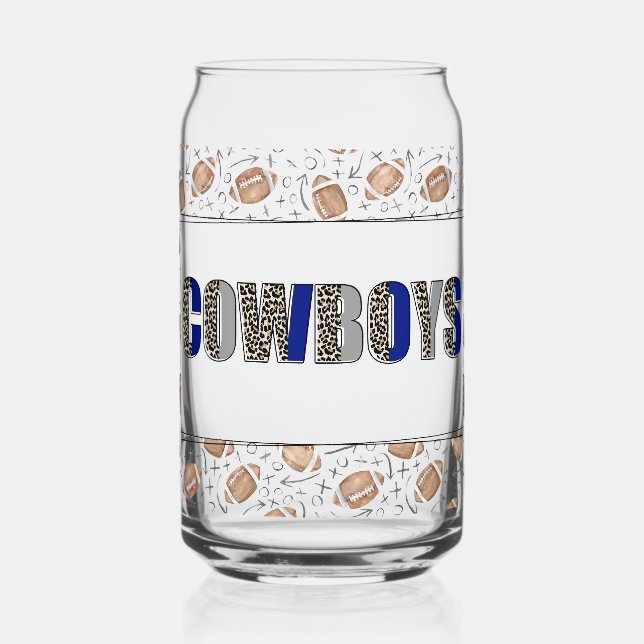 Team Pride Can Glass (Front)