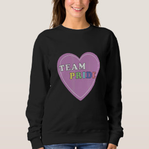 Team Pride Lgbtq+ Parade Gay Queer Gender Lesbian Sweatshirt
