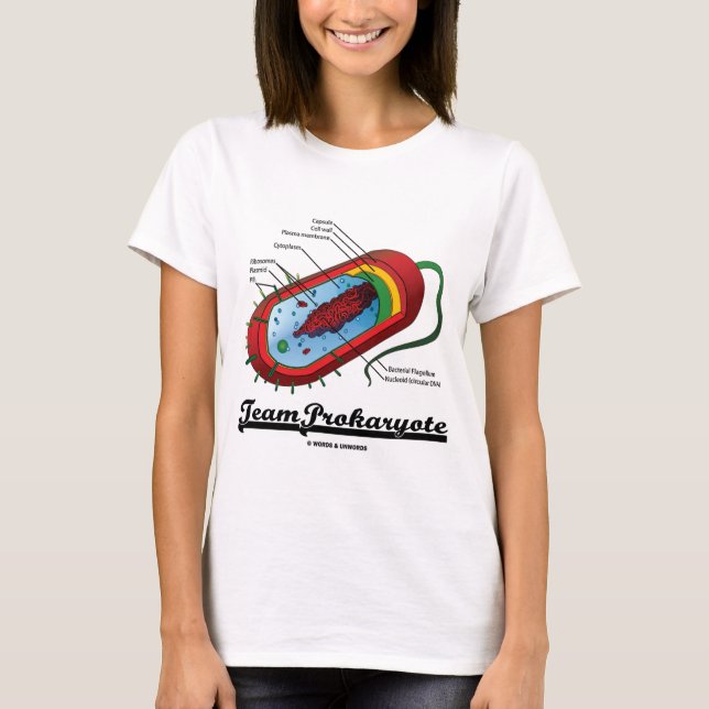 Team Prokaryote (Bacteria) T-Shirt (Front)