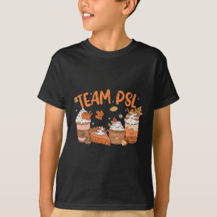 Team Psl Pumpkin Spice Latte Lover Happy Thanksgiv T-Shirt