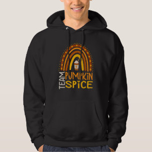 Team Pumpkin Spice Latte   For Fall Season Coffee  Hoodie