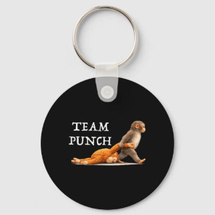 Team Punch Baby Monkey Key Ring
