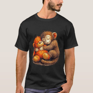 Team punch baby monkey punch trend meme graphicTea T-Shirt