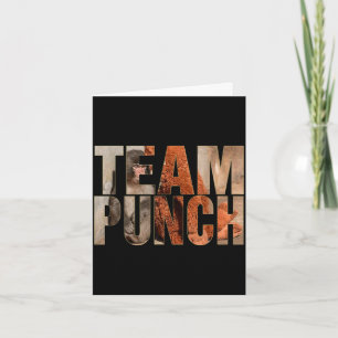 Team punch funny monkey meme baby monkey men women card