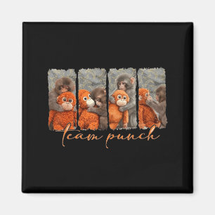 Team Punch Monkey Magnet