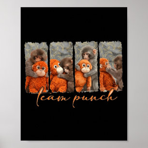 Team Punch Monkey Poster