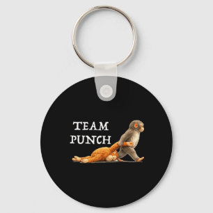 Team Punch Monkey Punch Key Ring