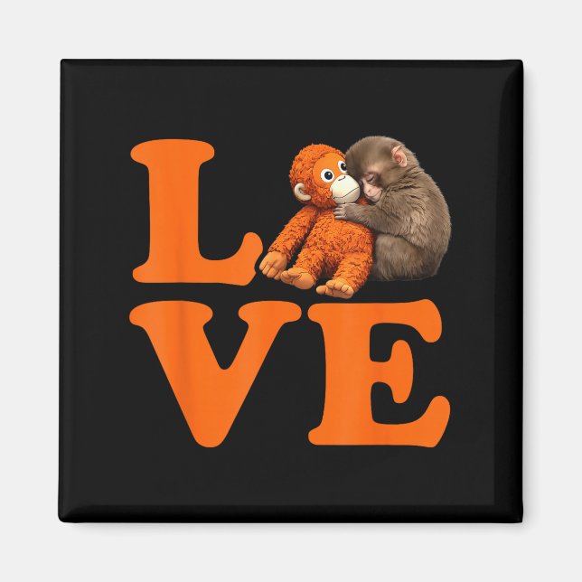 Team punch monkey Team punch monkey  Magnet (Front)
