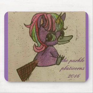 team purkle platicorns 2016 mouse pad