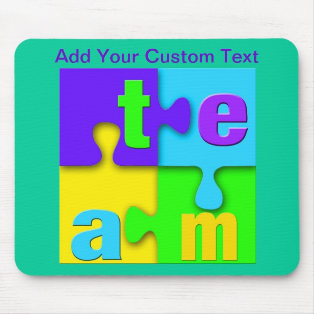 Team Puzzle Mousepad (Front)