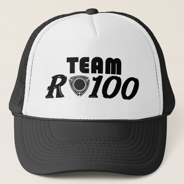 Team R100 Trucker Hat (Front)