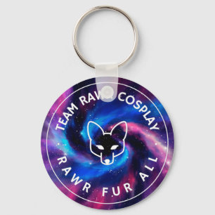 Team Rawr Galaxy Keychain
