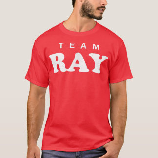 Team Ray Personalised Surname Bride Groom Family W T-Shirt