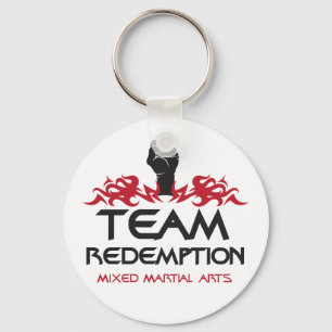 Team Redemption Round Key Chain