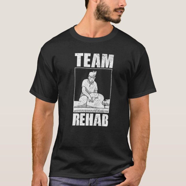 Team Rehab Rehab Therapy T-Shirt (Front)