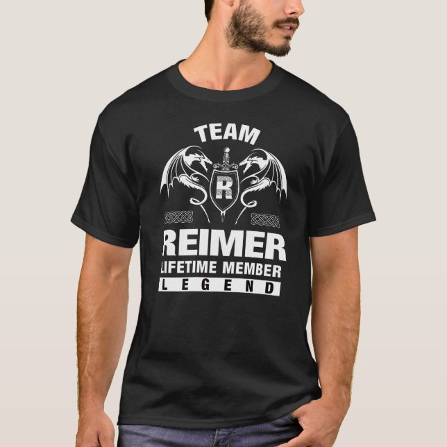 Team Reimer Lifetime Member T-Shirt (Front)