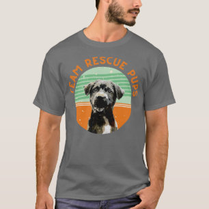 Team Rescue Pups Adopt Dont Shop Dog Lover T-Shirt