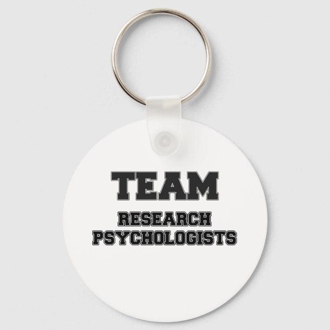 Team Research Psychologists Key Ring (Front)