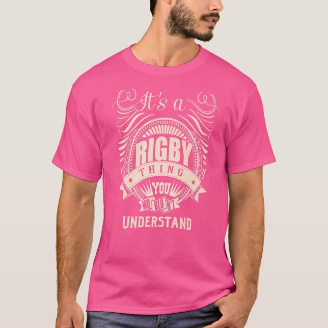 Team RIGBY Lifetime Member T-Shirt (Front)