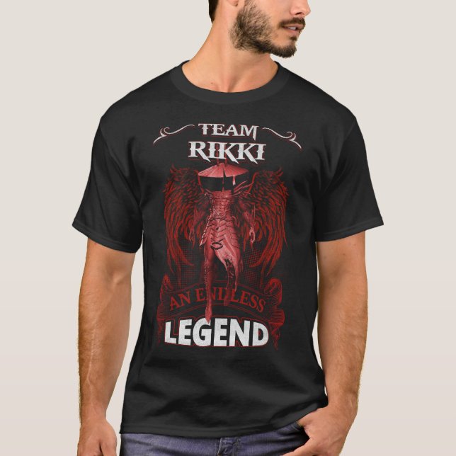 Team RIKKI - An Endless LEGEND T-Shirt (Front)