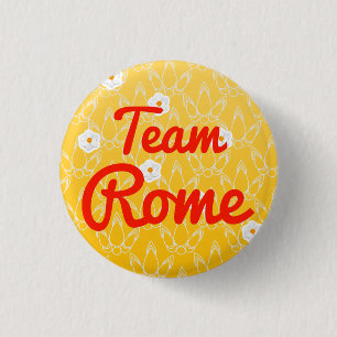 Team Rome 3 Cm Round Badge