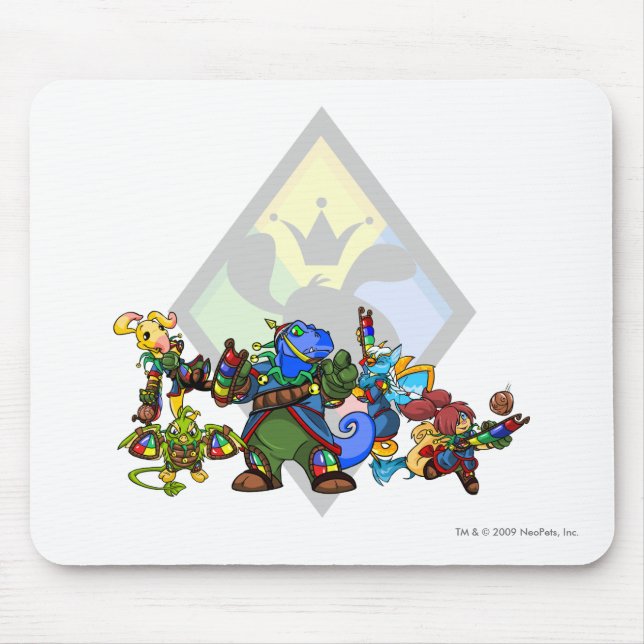 Team Roo Island Group Mouse Pad (Front)