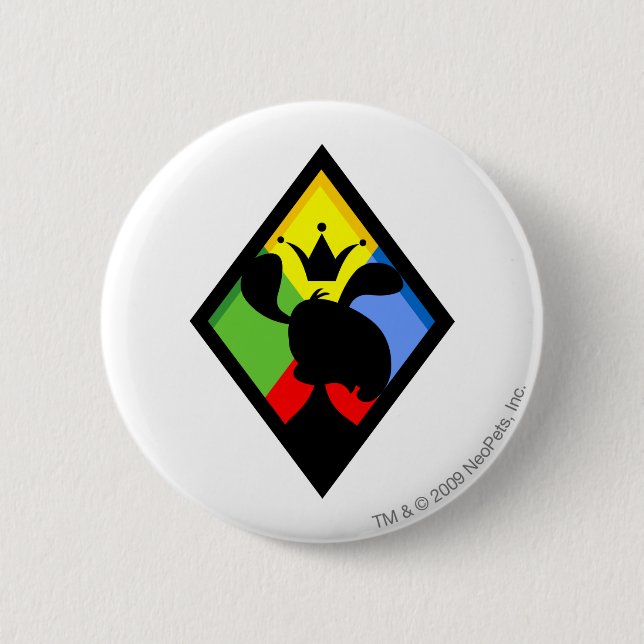 Team Roo Island Logo 6 Cm Round Badge (Front)