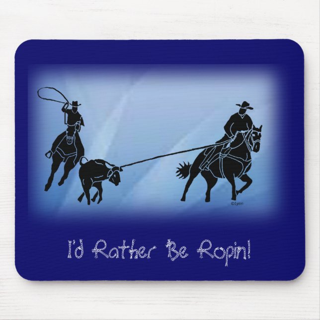 team ropers 201 mouse pad (Front)