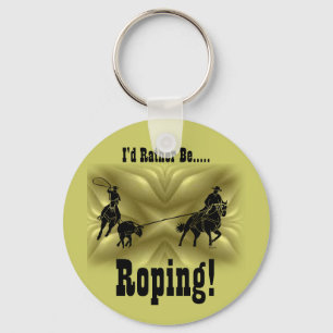 Team Ropers 203 Key Ring