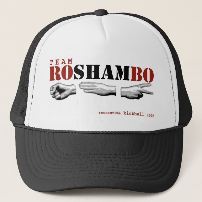 Team RoShambo Trucker Hat (Front)